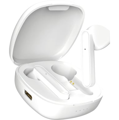 ECOUTEURS SANS FIL POLAR PLASTIQUE RECYCLE BLANC