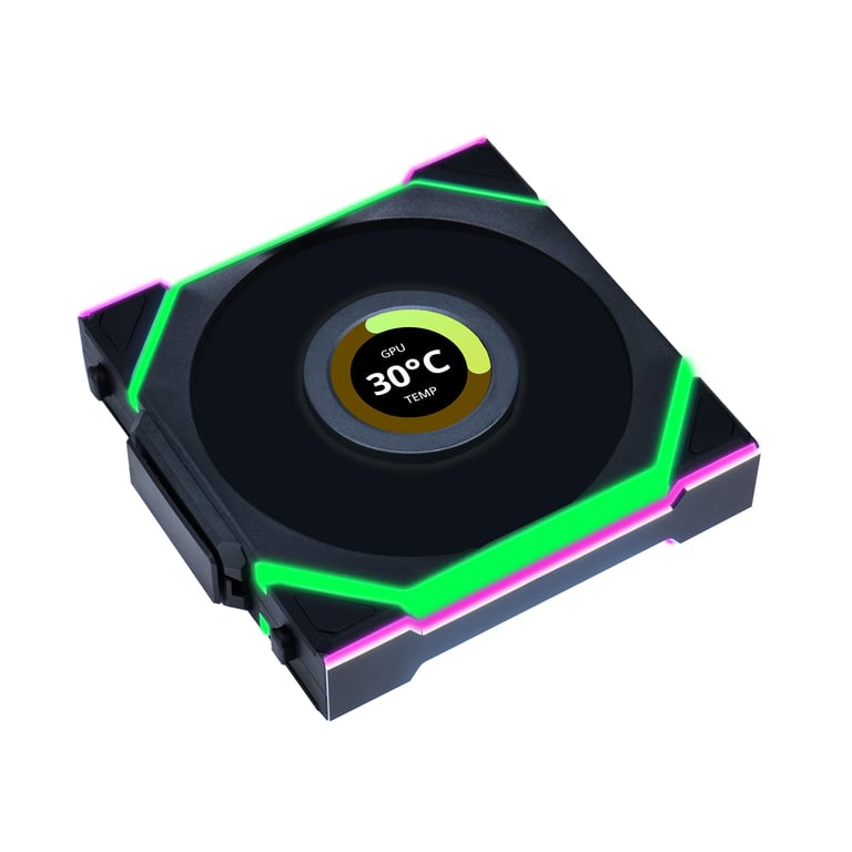 Lian Li Uni Fan SL Wireless LCD 120 Reverse Blade