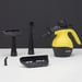 H.Koenig NV60 Nettoyeur vapeur portable 1000 W Noir, Jaune