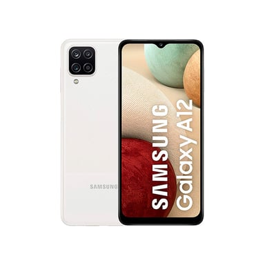 Galaxy A12 64 GB, blanco, desbloqueado