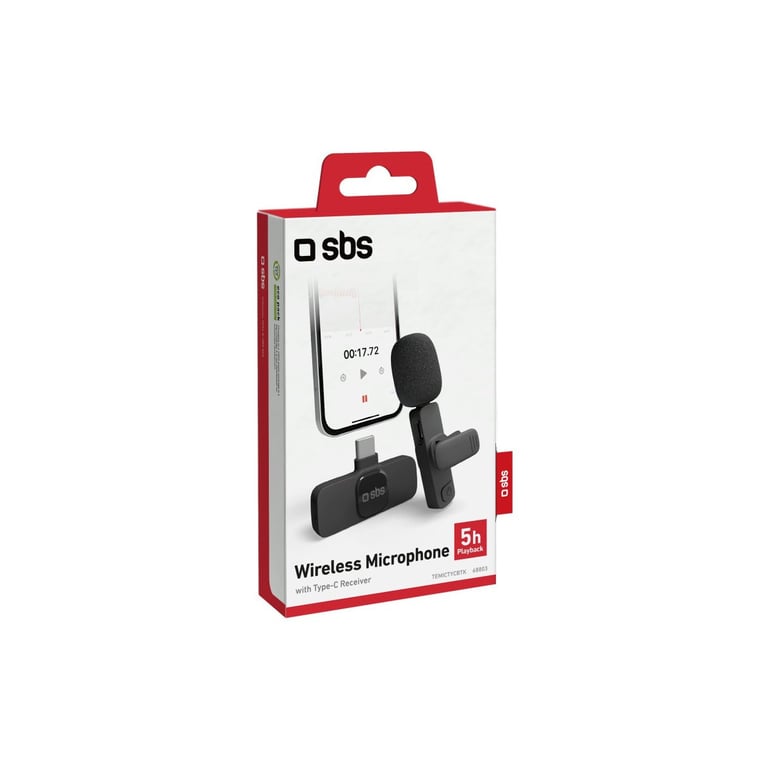 SBS TEMICTYCBTK Système de microphone sans fil Neuf - vue 2