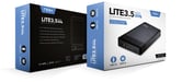 NOX Lite 3.5 Boîtier disque dur/SSD Noir 3.5''