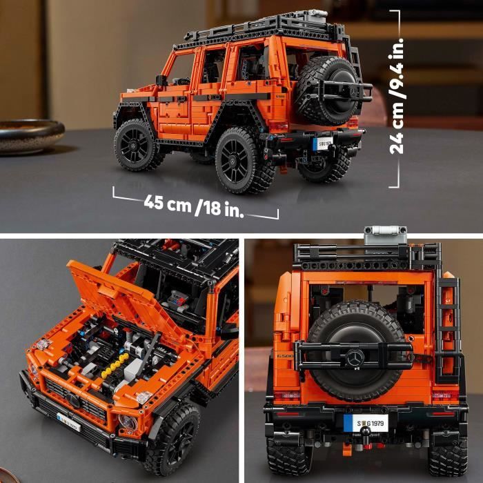 Lego Technic Mercedes benz G 500 Professional Line 42177 Lego La Boite - vue 6