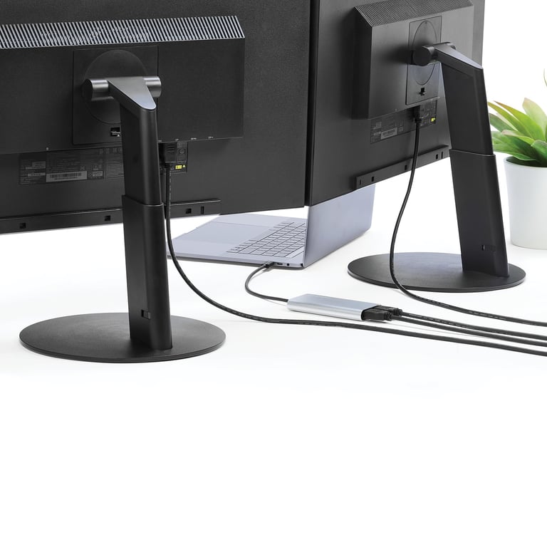 StarTech.com Adaptateur Thunderbolt 3 vers Double HDMI 2.0 Adaptateur Vidéo Double Écran Thunderbolt 3 TB3 USB Type C vers HDMI 2.0 4K 60 Hz Certifié Thunderbolt 3 Mac et Windows Neuf - vue 3