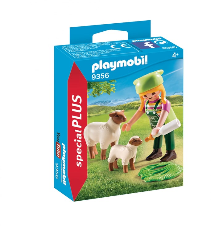 Playmobil 9356 Fermière Avec Moutons - vue 5