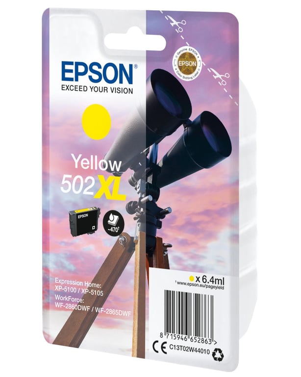 Epson 502Xl C13T02W14010 - vue 8