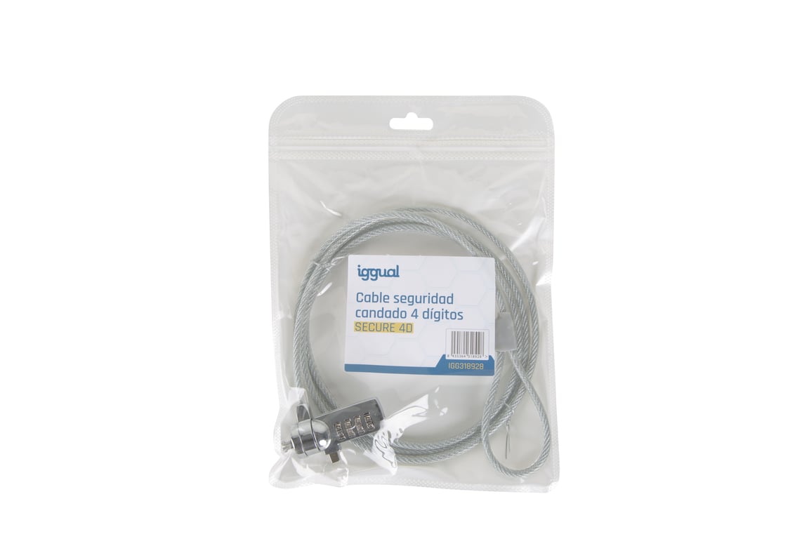 Câble de sécurité iggual SECURE 4D Neuf - vue 4