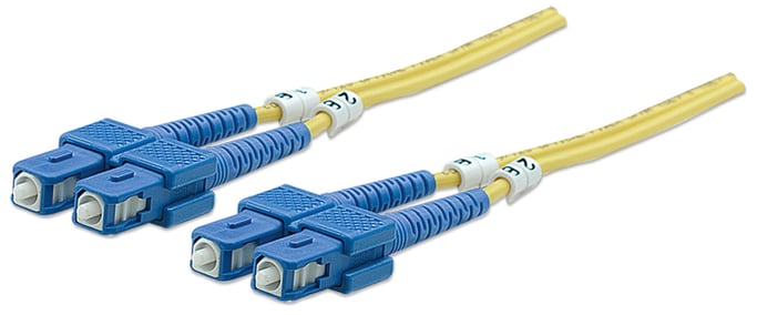 Intellinet 470612 Cavo a fibra ottiche 2 m sc os2 gialllo