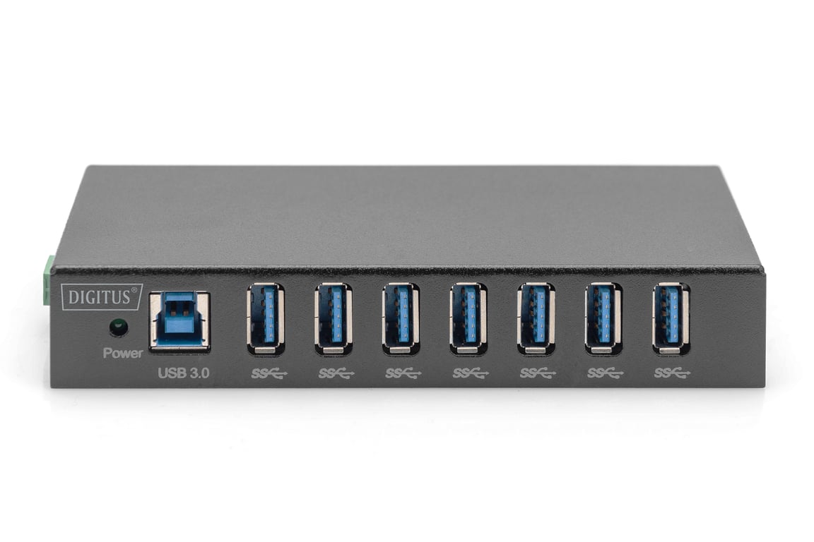 Digitus Hub USB 3.0 7 ports Industriel Neuf - vue 2