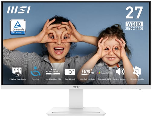 MSI MP273QW E2 Monitor 27'' WQHD 2xHDMI DP MM bco