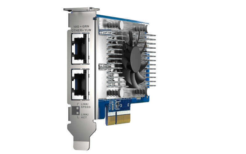 QNAP QXG 10G2T X710 carte réseau Interne Ethernet 1000 Mbit/ Neuf - vue 3