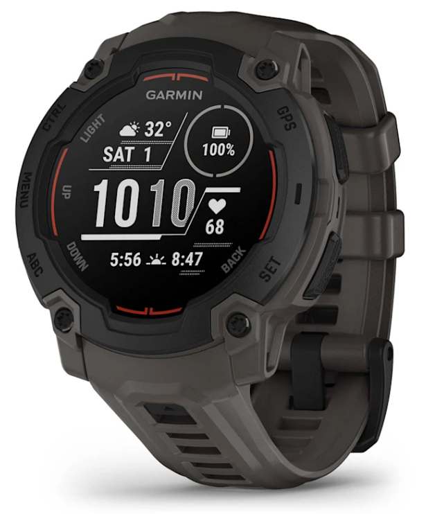 Garmin Instinct E 2,29 cm (0.9 ) MIP 45 mm Numérique 176 x 176 pixels Noir GPS (satellite) - Neuf