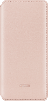 Etui folio Huawei rose pour P30 Pro