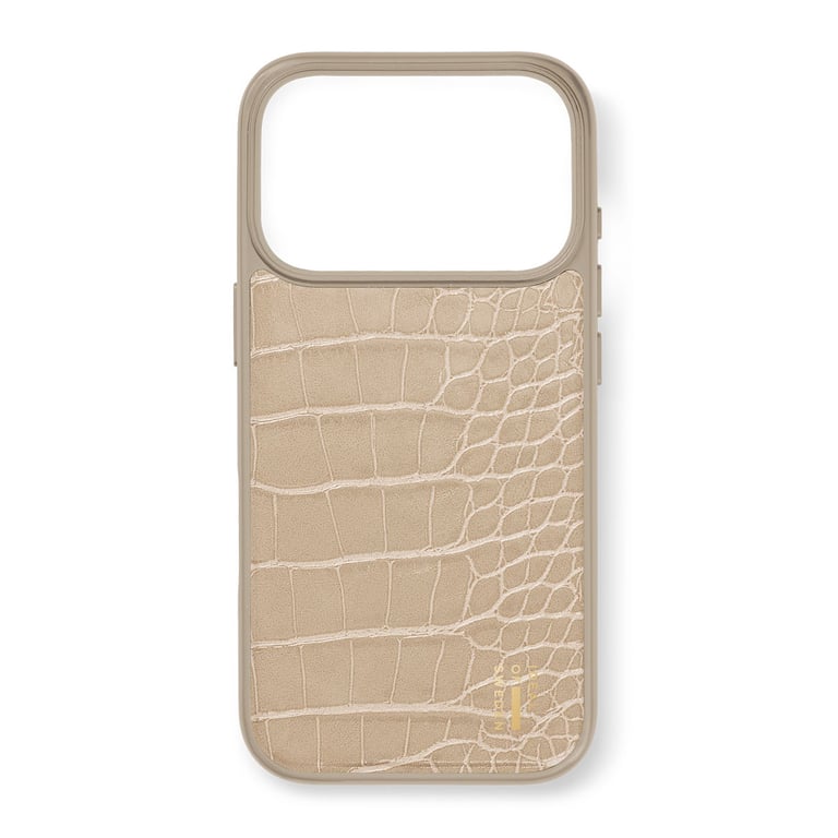 iDeal of Sweden Coque MagSafe en cuir végétalien pour Apple iPhone 17 / 17 Pro Warm Croco Neuf - vue 3