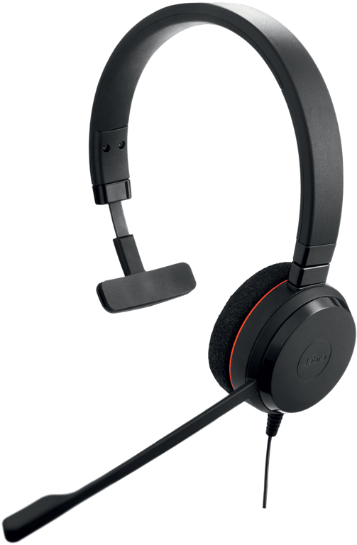 Jabra Evolve 20 USB-C MS Mono Casque Avec fil Arceau Bureau/Centre d'appels USB Type-C Noir