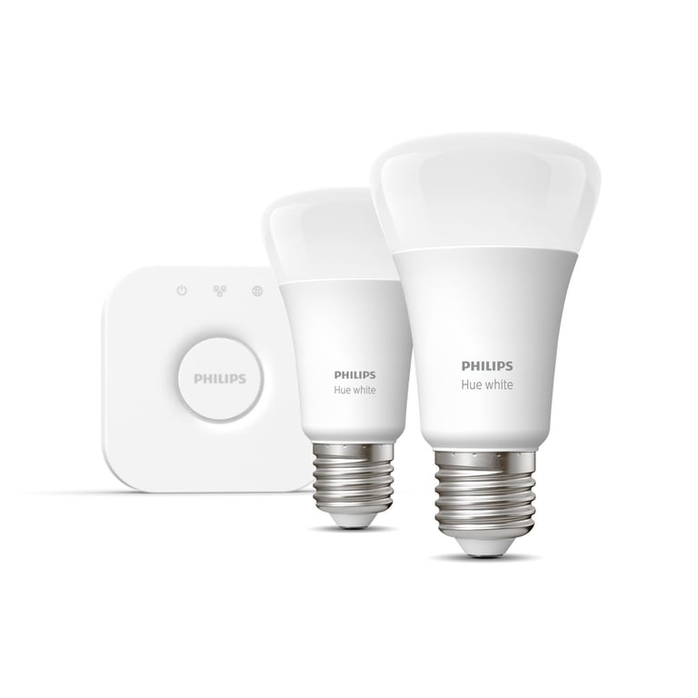 Philips Hue White 8718696785218 éclairage intelligent Kit d'éclairage intelligent Bluetooth/Zigbee Blanc 9 W - Neuf
