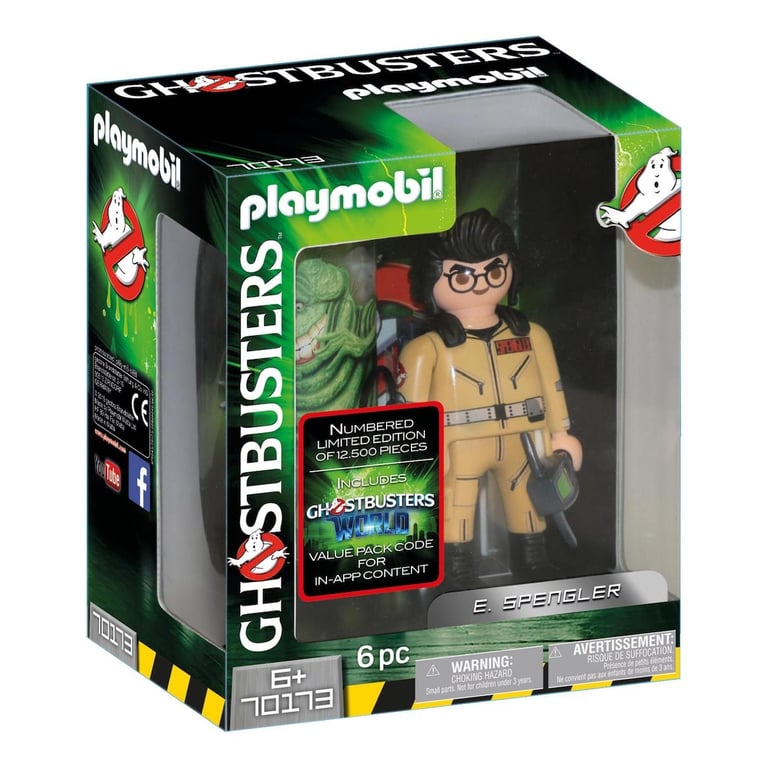 Playmobil Ghostbusters Édition Col Spengler 70173 avec Accessoires Neuf
