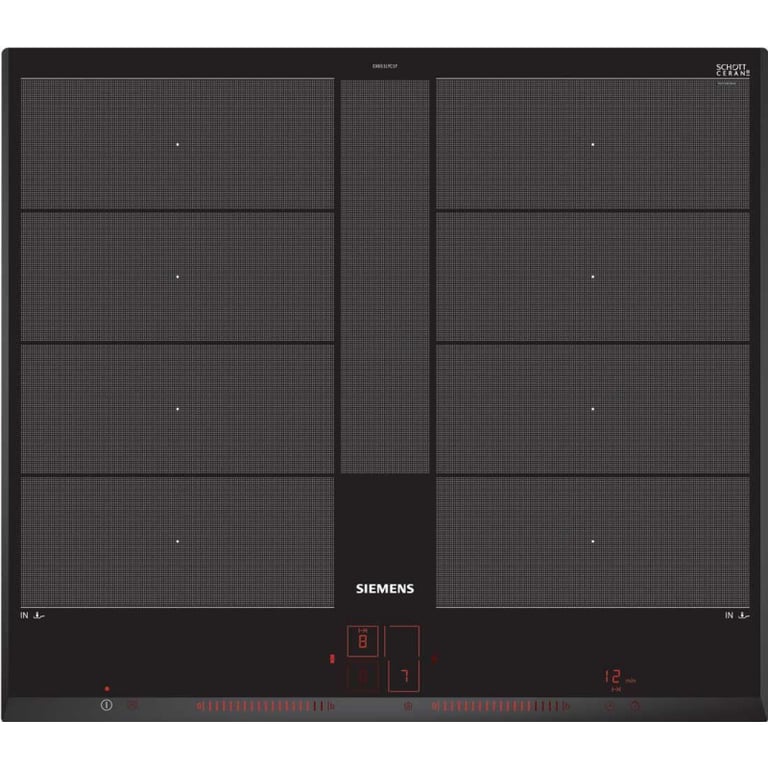 SIEMENS table induction 60 cm 4 foyers EX651LYC1F - vue 10