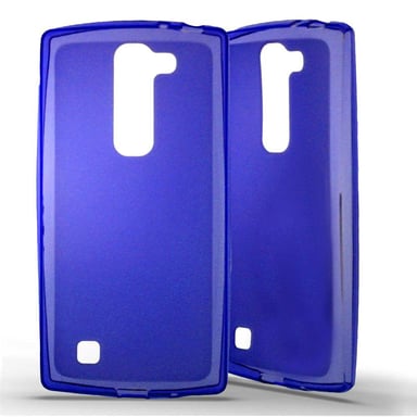 Coque silicone unie compatible Givré Bleu LG G4C