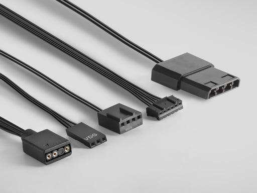 Mars Gaming MFX Carcasa del ordenador Enfriador 12 cm Blanco