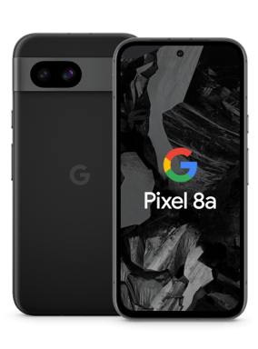 Pixel 8a (5G) 128GB, negro volcánico, desbloqueado