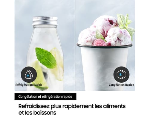 Réfrigérateur congélateur en bas Samsung Refrigerateur Combine integrable Samsung RL38C602DSA
