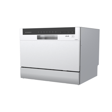 Schneider SCDW649-S - Lave-vaisselle mini 6 couverts Silver