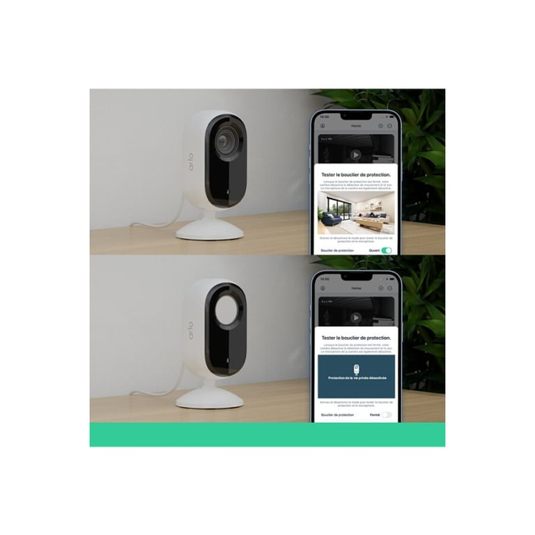 Pack Fnac 2 Caméras extérieur et intérieur Arlo Essential VMC3250 + VMC3060 - vue 5