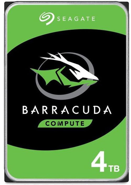 SEAGATE - Disque dur Interne HDD - BarraCuda - 4To - 5 400 tr/min - 3.5 (ST4000DM004)