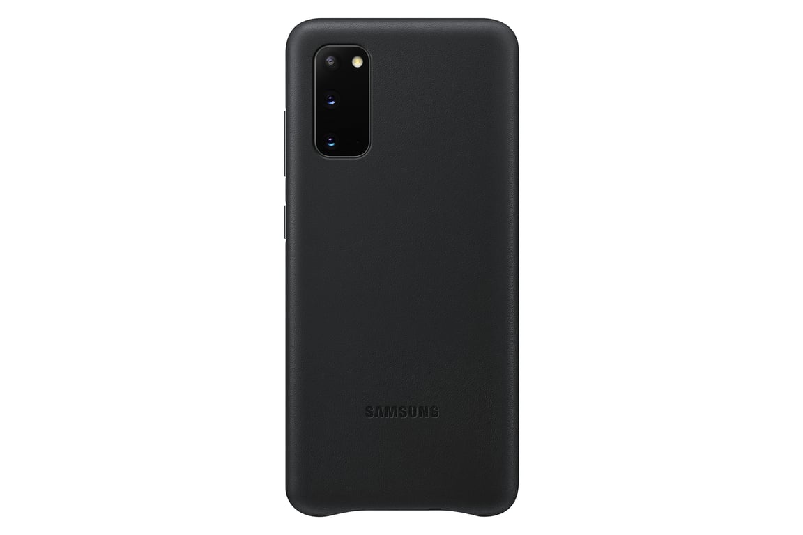 Coque rigide en cuir Samsung Galaxy S20 Protection haut de gamme Mixte - vue 3