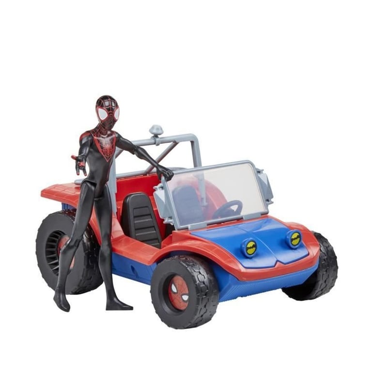 Spider mobile + Figurine Marvel Hasbro Inclus Une Figurine Miles Morales 15 Cm + Son Véhicule - vue 3