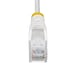 StarTech.com Cable de Red Ethernet CAT6 Delgado sin Enganches Blanco de 2m - Cable RJ45 Snagless Slim 28AWG - Alambre de Cobre Puro - PoE 100W - con A