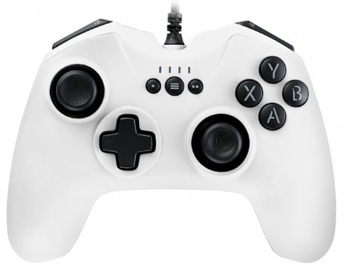 NACON PCGC-100WHITE accessoire de jeux vidéo Blanc USB Manette de jeu Analogique/Numérique PC