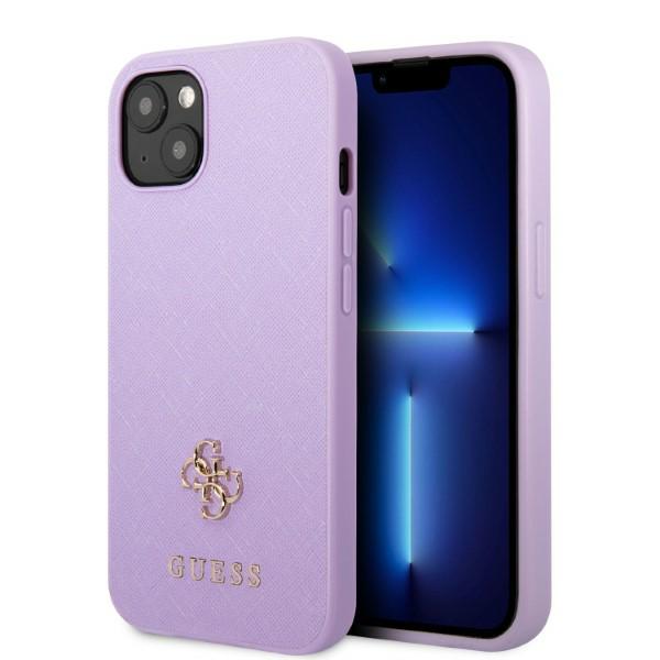 Guess Étui Saffiano 4G pour iPhone 13 mini