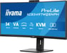 iiyama ProLite XCB3497WQSNPH-B1 écran plat de PC 86,4 cm (34'') 3440 x 1440 pixels UltraWide Quad HD LED Noir