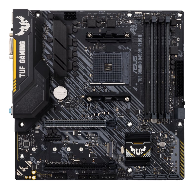 ASUS TUF Gaming B450M Plus II AMD B450 Emplacement AM4 micro ATX Neuf - vue 3