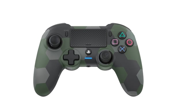 NACON Asymmetric Camuflaje, Verde Bluetooth Gamepad PC, PlayStation 4