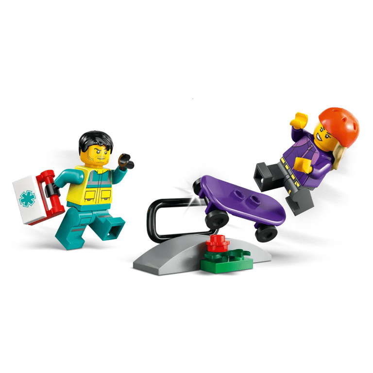 LEGO City L'Ambulance de Secours 60451 - vue 5