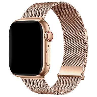 imoshion Bracelet magnétique milanais pour Apple Watch | 38/40/41/42 mm - Rose Gold