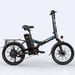 Vélo électrique pliable VARUN C20-1 pour adulte avec moteur 250 W et batterie amovible 48 V 13 Ah