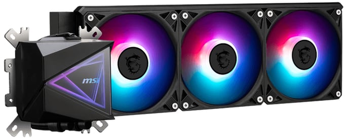 MSI MAG CORELIQUID I360 Sistema di raffreddamento per PC Case All-in-One Liquid Cooler 12 cm Nero 1 pc