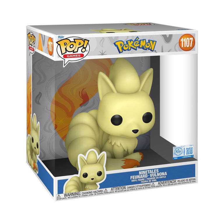 Figurine Funko Pop Games Pokémon Ninetales - vue 6