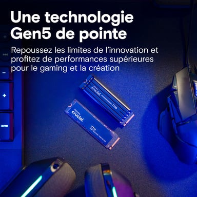 Crucial T710 SSD 4TB PCIe Gen 5 x4 14500 MB-s