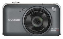 Canon PowerShot SX220 HS 1/2.3'' Cámara compacta 12,1 MP CMOS 4000 x 3000 Pixeles Gris