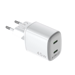 Celly UPTC2USBC45WWH chargeur d'appareils mobiles Universel Blanc Secteur Charge rapide Intérieure