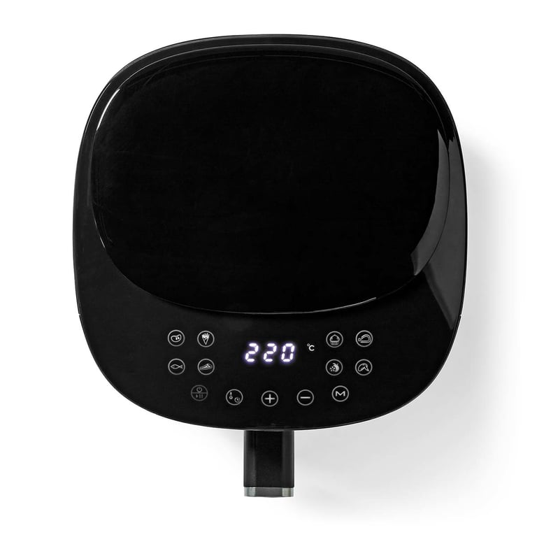 Nedis Nedis air fryer 4.2 minuteur: 240 min nombre de programmes prédéfinis: 8 numérique kaaf160bk - vue 3