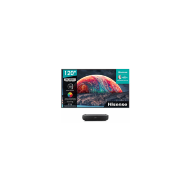 Pacchetto videoproiettore 120L9HA e console TV laser a lunghezza focale ultra corta e schermo Fresnel ALR da 120 pollici