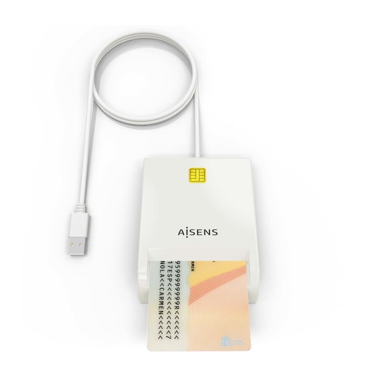 AISENS ASCR SN07 W lecteur de cartes à puce Intérieure USB USB 2.0 Neuf - vue 3