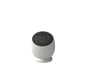 KREAFUNK Bell Réveil digital sans fil – LED dimmable, fonction snooze flip, batterie longue durée, design compact -blanc