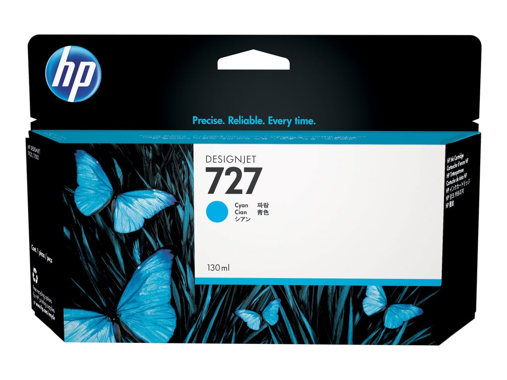 HP Designjet 727 B3P19A Cyan - vue 6